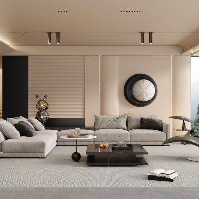 现代简约客厅