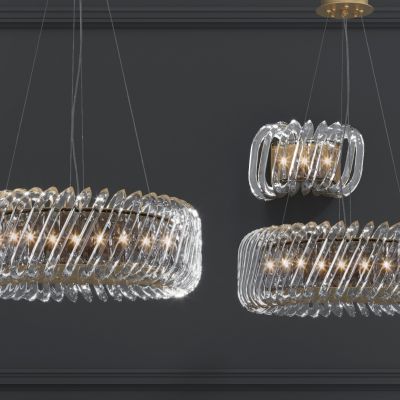 水晶壁灯及吊灯