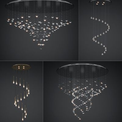 现代 水晶灯