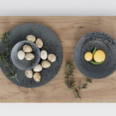 现代餐具组合 餐桌摆件 餐具用品 厨房用品 厨房用品组合 厨房摆件