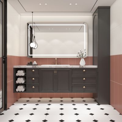 美式复古卫生间