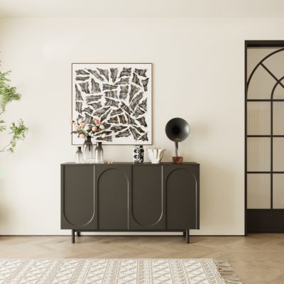 法式中古风玄关柜