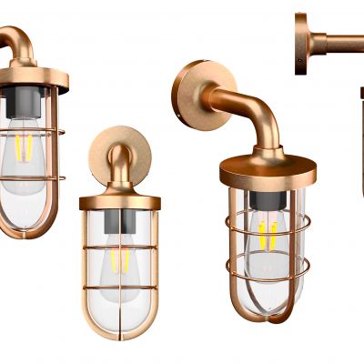 北欧简约轻奢户外壁灯