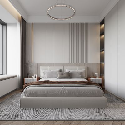 现代卧室
