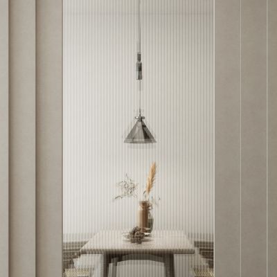 北欧原木风斯卡帕叠级玄关