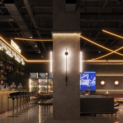 现代轻奢酒吧静吧