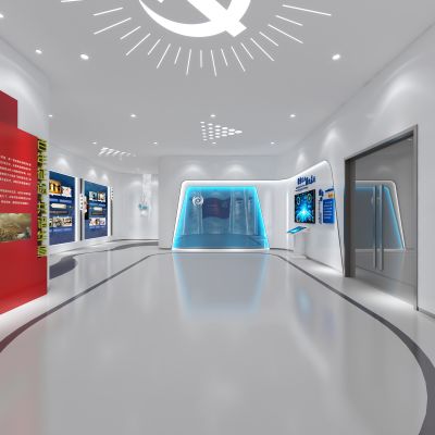 现代展厅 党建展厅 现代科技展厅 现代党建展厅