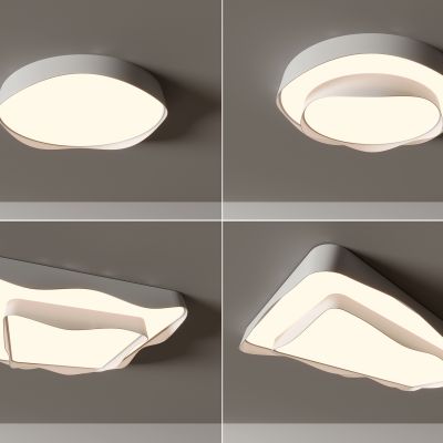 现代吸顶灯 客厅吸顶灯 卧室吸顶灯 儿童房 餐厅 圆形 方形 创意 简约 轻奢吸顶灯