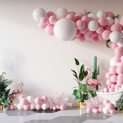 婚庆婚礼 网红拍照 美陈 火烈鸟