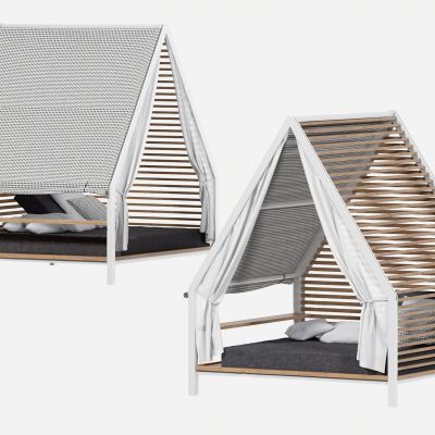 现代户外木屋帐篷