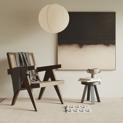 侘寂风椅子 休闲椅