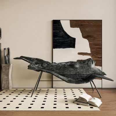 现代侘寂沙发椅