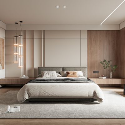 现代卧室