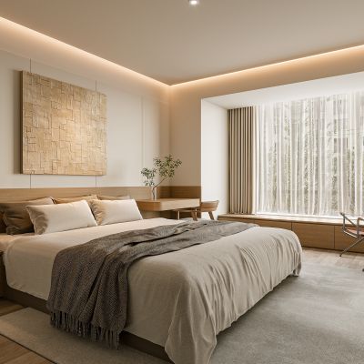 现代卧室