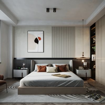 现代卧室