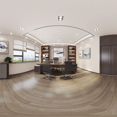 新中式经理办公室