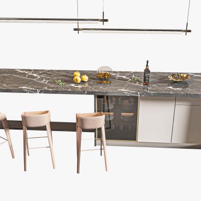 现代餐吧台