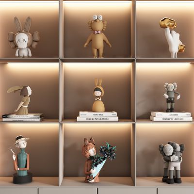 现代玩偶摆件