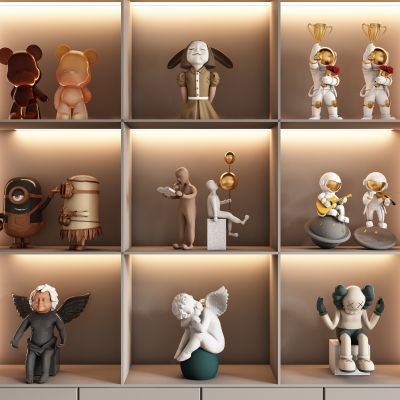 现代玩偶摆件