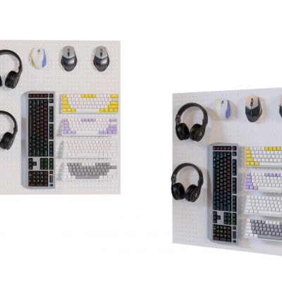 现代简约键盘鼠标产品