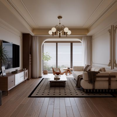 法式中古风客厅