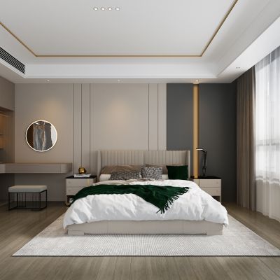 现代卧室长辈房