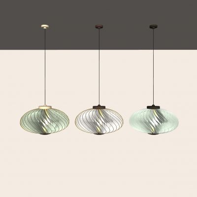 现代简约灯  奶油风吊灯 客厅灯 卧室灯 文艺书房灯组合