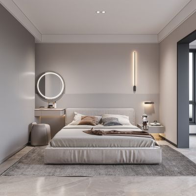 现代卧室