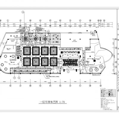 紫葡萄名郡大酒店装饰施工图