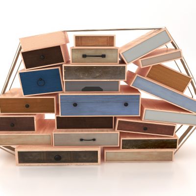 现代风格装饰柜