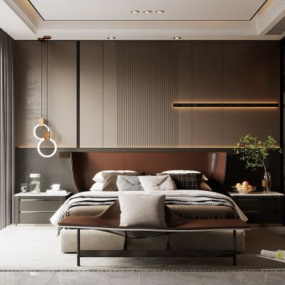 现代卧室