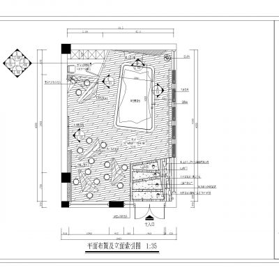 小型特色售楼部施工图