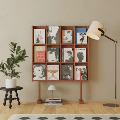 现代中古风杂志架