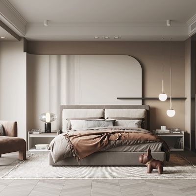 现代卧室
