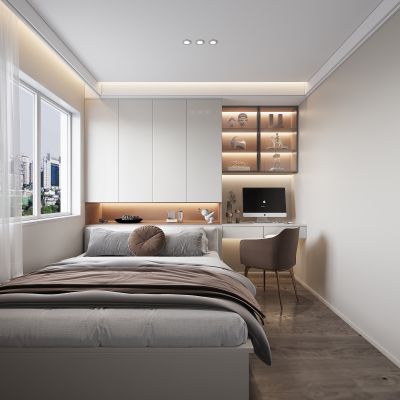 现代榻榻米卧室