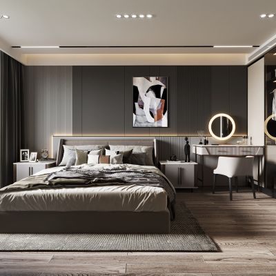 现代卧室