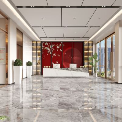 现代酒店大厅大堂