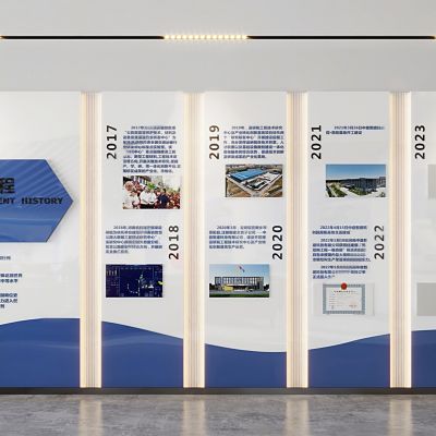 现代企业文化宣传墙