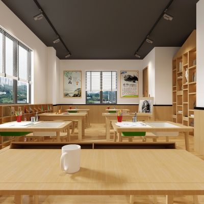 现代绘画教室，绘画教室，教室