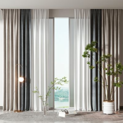 现代窗帘