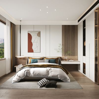 现代卧室