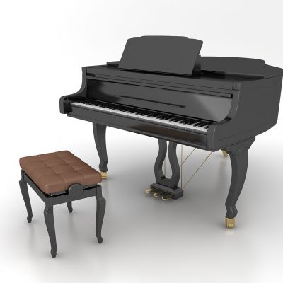 现代风格钢琴
