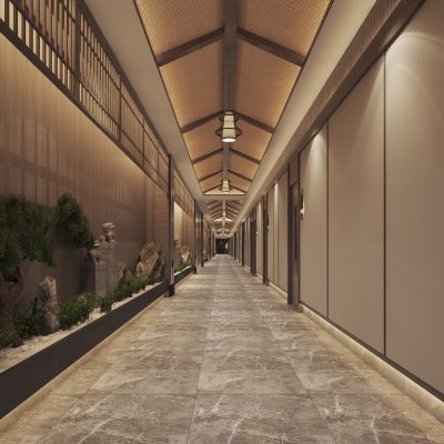 新中式走廊过道