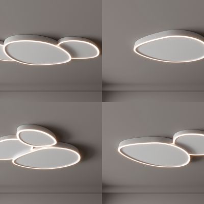 现代吸顶灯 圆形吸顶灯 方形吸顶灯 卧室 客厅 儿童房 简约吸顶灯