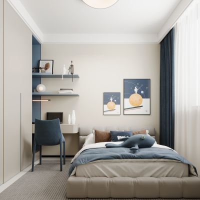 现代卧室