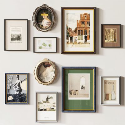 法式装饰画 组合画