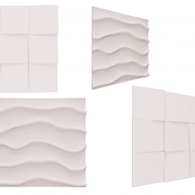 现代简约造型护墙板