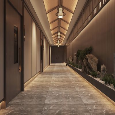 新中式走廊过道