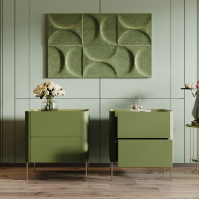 现代床头柜 装饰摆件品