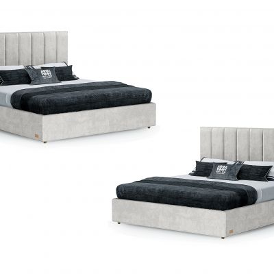 现代简约卧室床